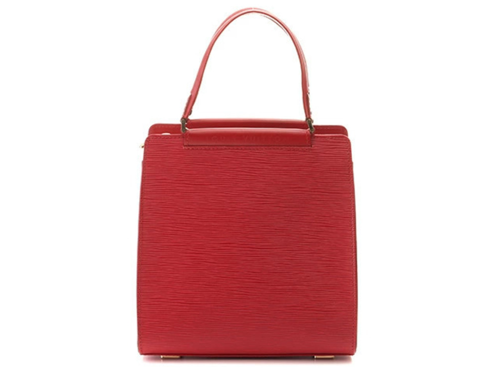 LOUIS VUITTON Figari Epi Castilian Red Handbag